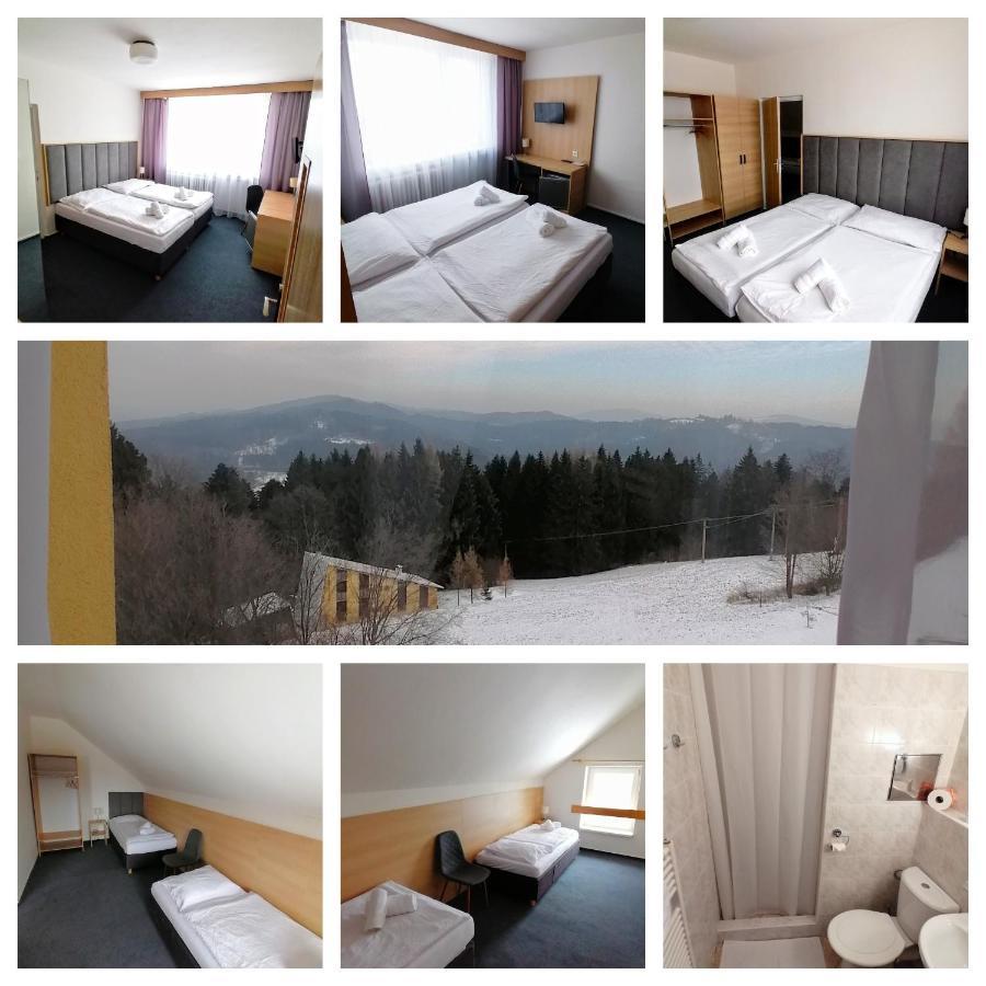 Horsky Hotel Jelenovska S Bazenem V Cene Валашске-Клобоуки Экстерьер фото